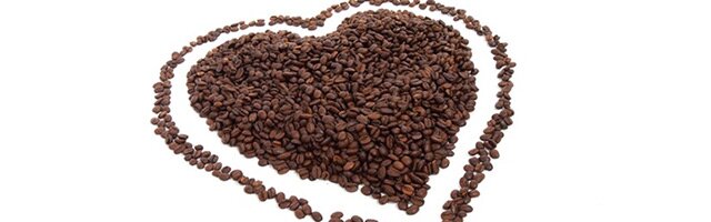 coffee heart